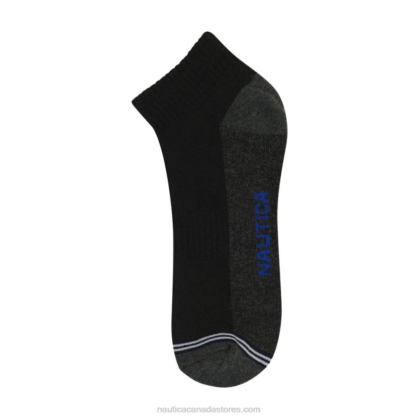 Athletic Core Quarter Socks 8-Pack Nautica Men Multi R260HV148