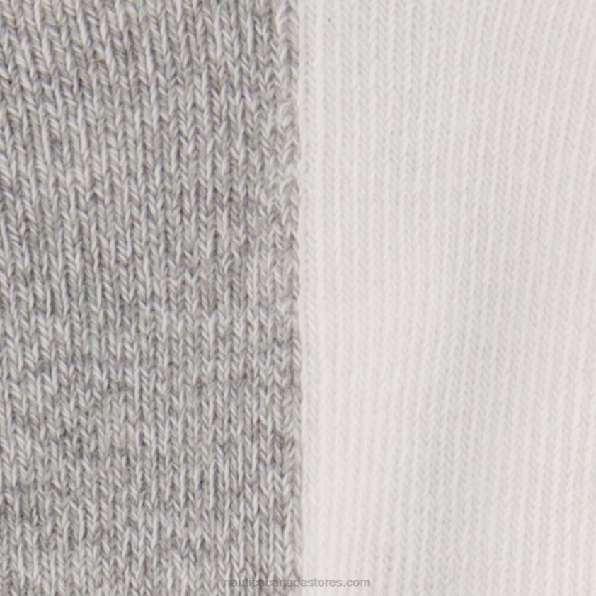 Athletic Low-Cut Socks 6-Pack Nautica Men Dove R260HV66