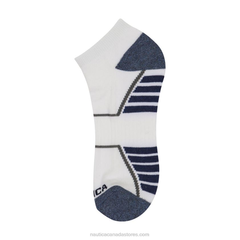 Athletic Low-Cut Terry Socks 6-Pack Nautica Men Multi R260HV77