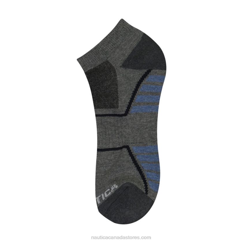 Athletic Low-Cut Terry Socks 6-Pack Nautica Men Multi R260HV77