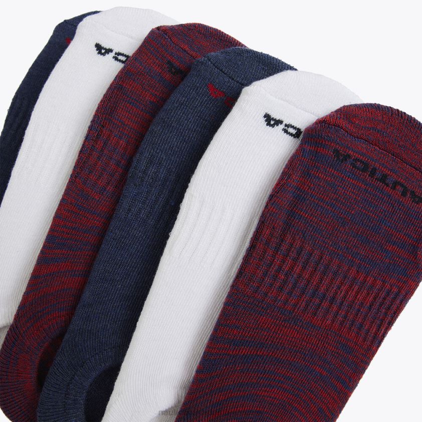 Stretch Liner Socks 6-Pack Nautica Men Black Onyx R260HV116