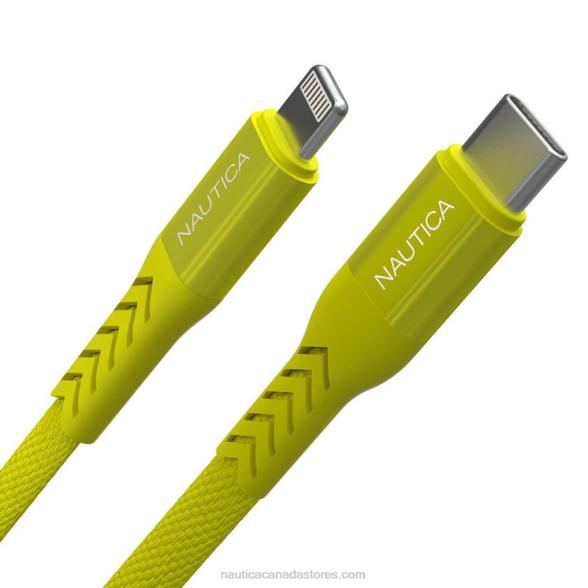 7Ft Lightning To Usb-C Cable Nautica Men Yellow R260HV331