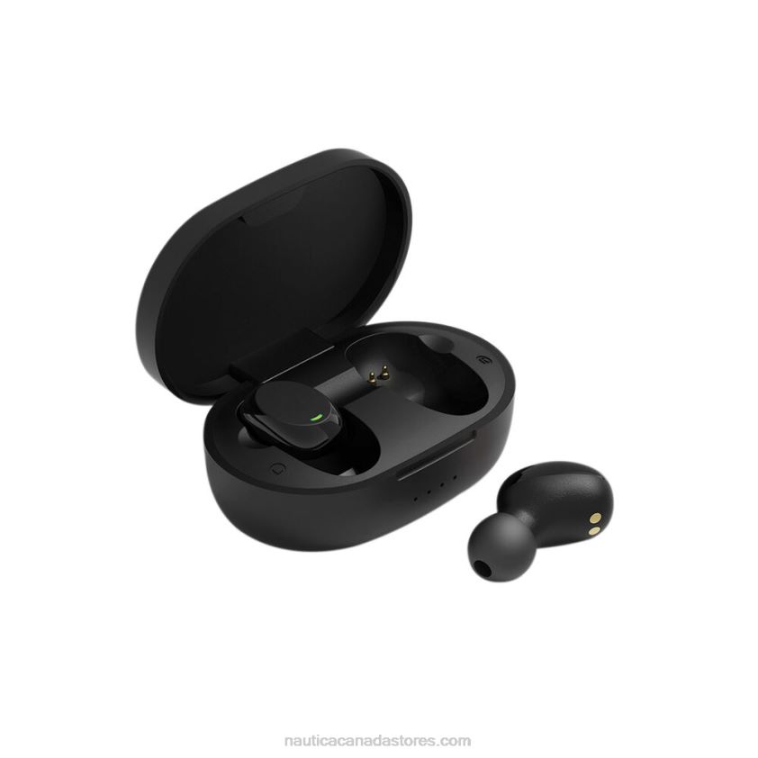 T120 True Wireless Earbuds With Charging Case Nautica Men Black R260HV318