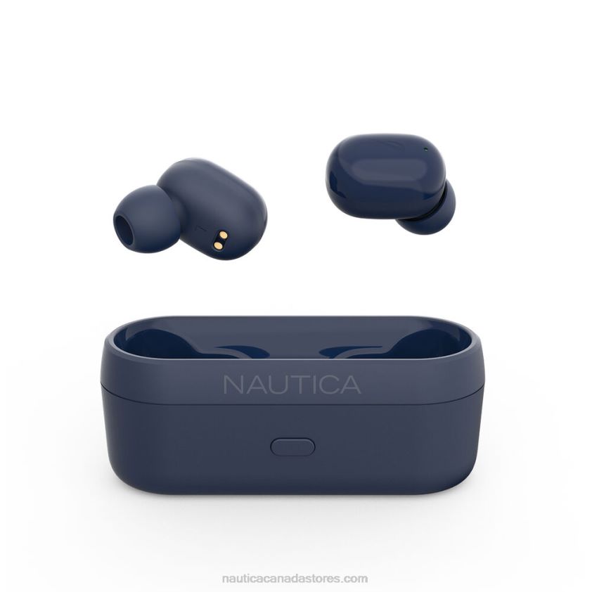 T3000 True Wireless Earbuds With Charging Case Nautica Men Workshirt Blue R260HV928
