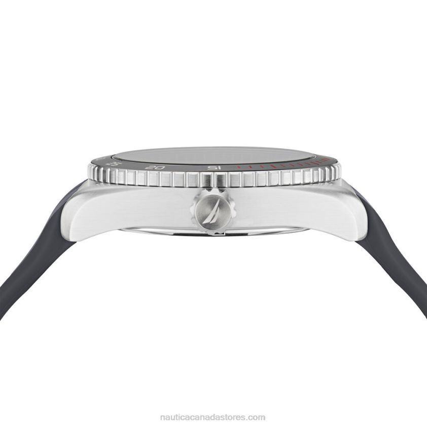 Key Biscane Silicone 3-Hand Watch Nautica Men Multi R260HV339