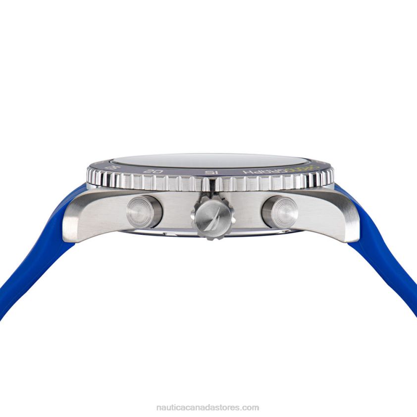 Key Biscane Silicone Chronograph Watch Nautica Men Multi R260HV347