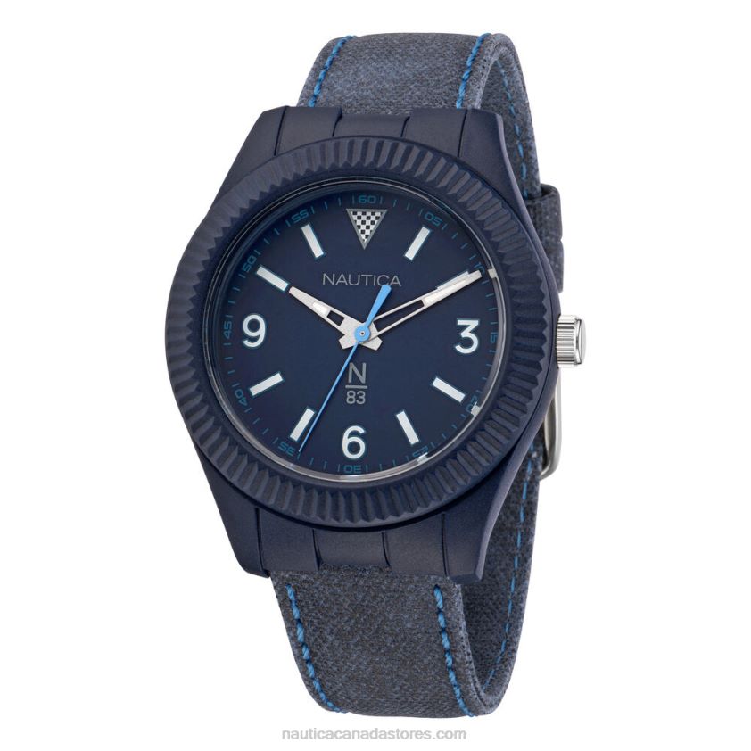 Mercury Bay Canvas 3-Hand Watch Nautica Men Multi R260HV350