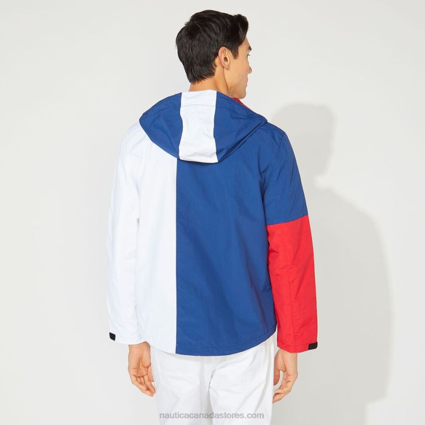 Big & Tall Lightweight Colorblock Jacket Nautica Men Estate Blue R260HV659