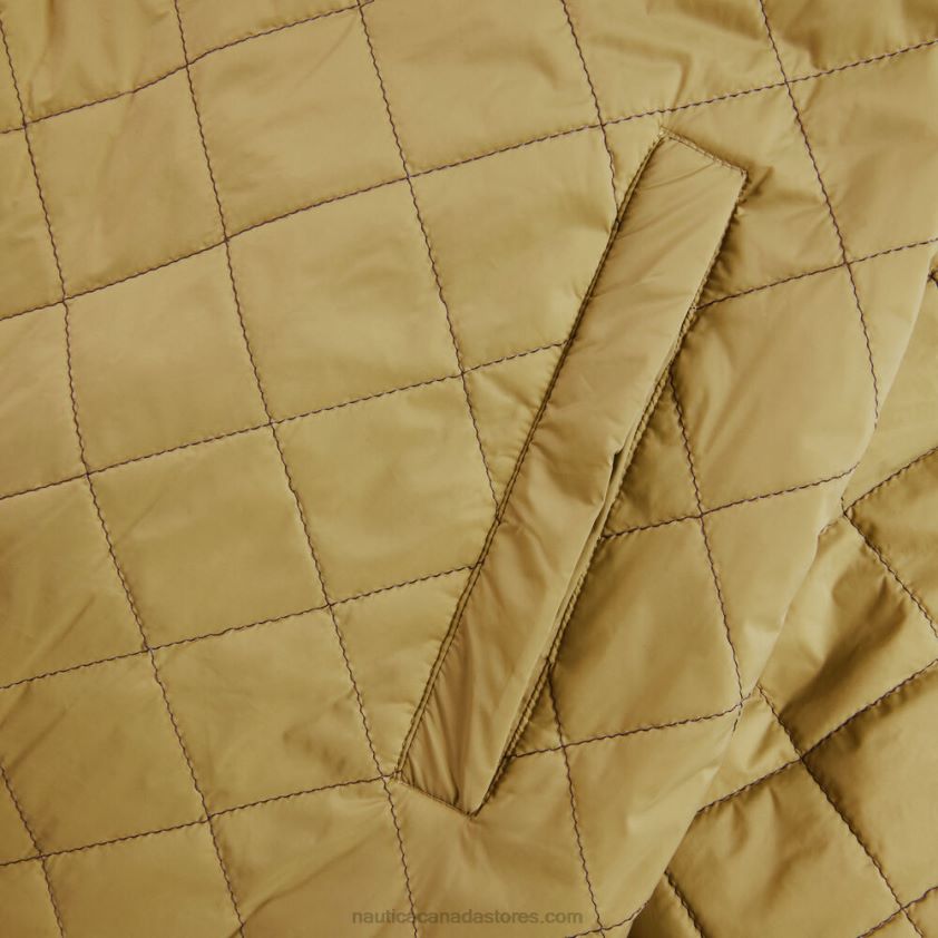 Big & Tall Sustainably Crafted Tempasphere Quilted Shirt Jacket Nautica Men Bimini Green R260HV561