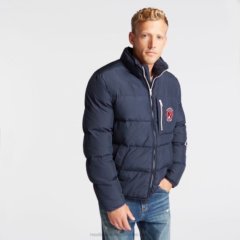 Big & Tall Tempasphere Water-Resistant Puffer Nautica Men Navy R260HV713