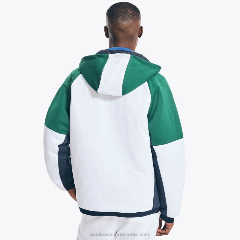 Competition Sustainably Crafted Full-Zip Jacket Nautica Men Bright White R260HV516