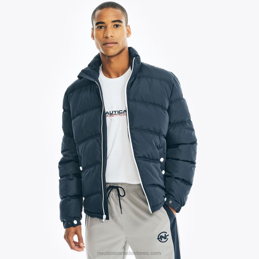Competition Sustainably Crafted Tempasphere Bomber Jacket Nautica Men Navy R260HV680