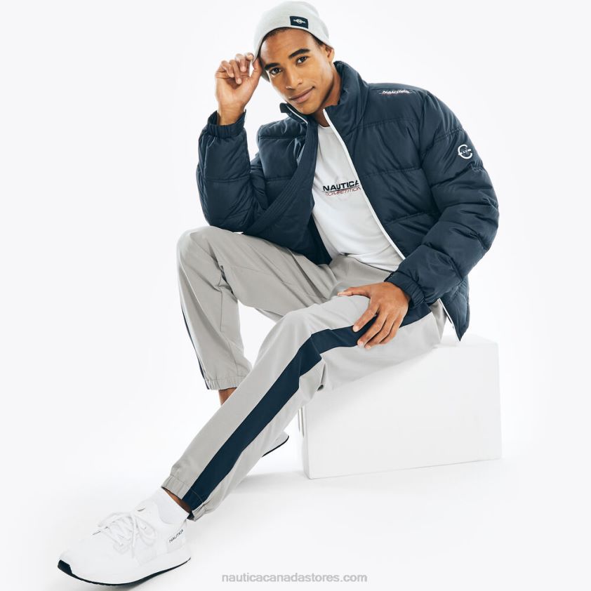 Competition Sustainably Crafted Tempasphere Bomber Jacket Nautica Men Navy R260HV680