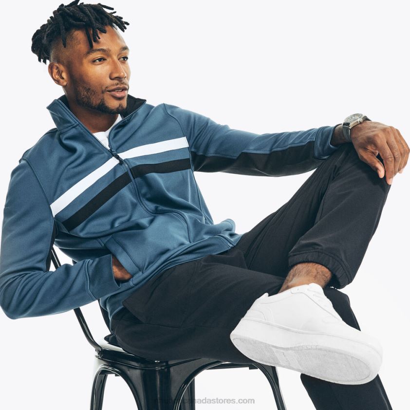 Navtech Sustainably Crafted Track Jacket Nautica Men Lapis Blue R260HV204