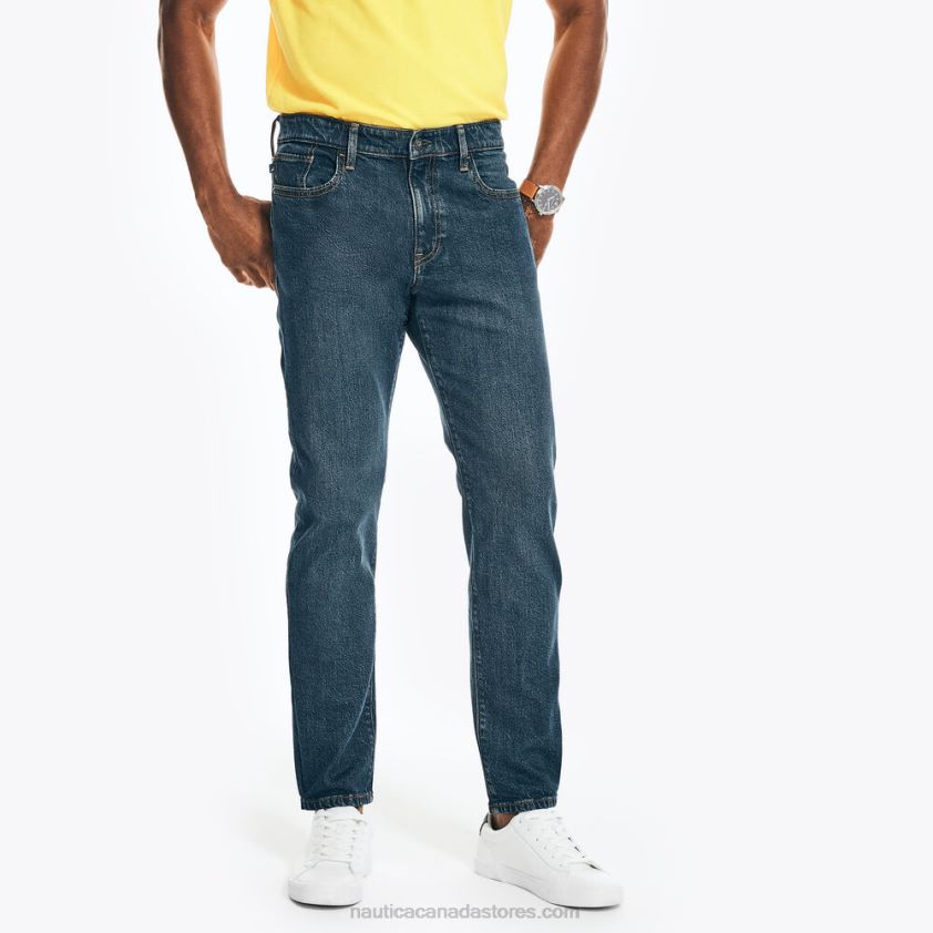 Athletic Slim Stretch Denim Nautica Men Outlet Dark Night Wash R260HV648
