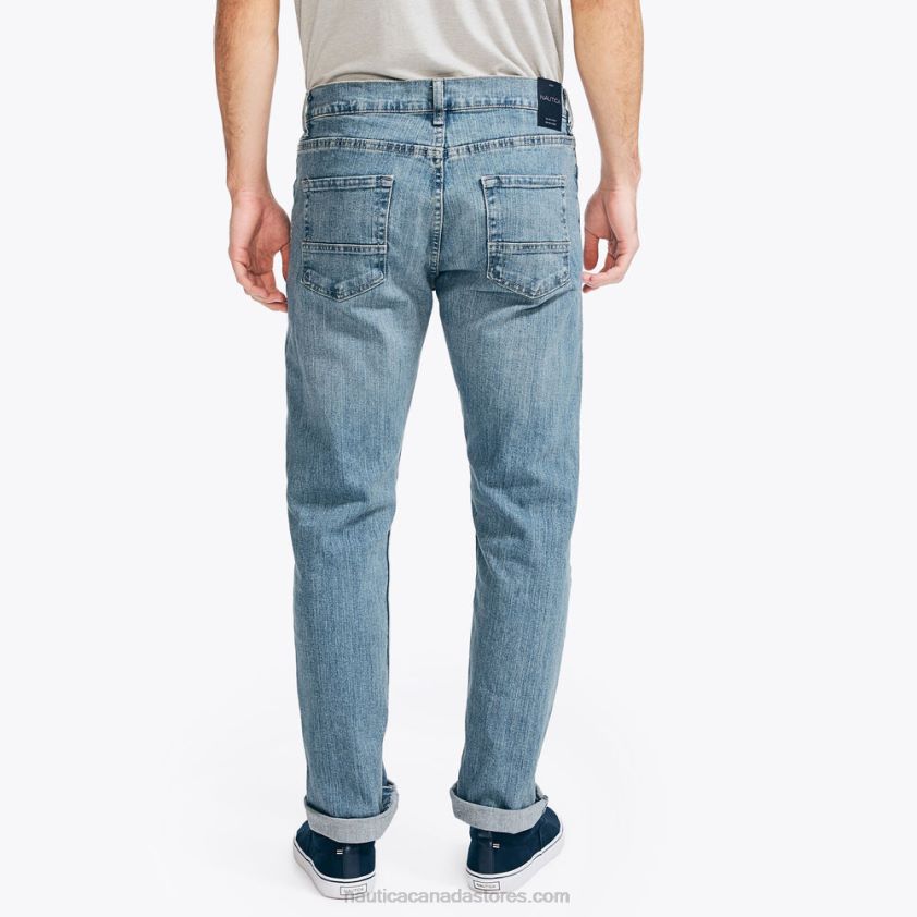 Straight Fit Denim Nautica Men Light Tide Water Wash R260HV25