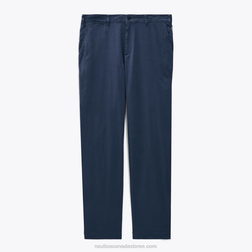 Big & Tall Classic Fit Deck Pant Nautica Men Distressed Blue Wash R260HV601