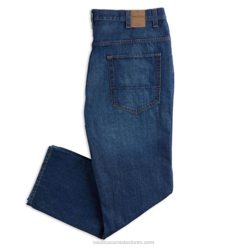 Big & Tall Straight Fit Denim Nautica Men Sinker Blue Denim Wash R260HV656