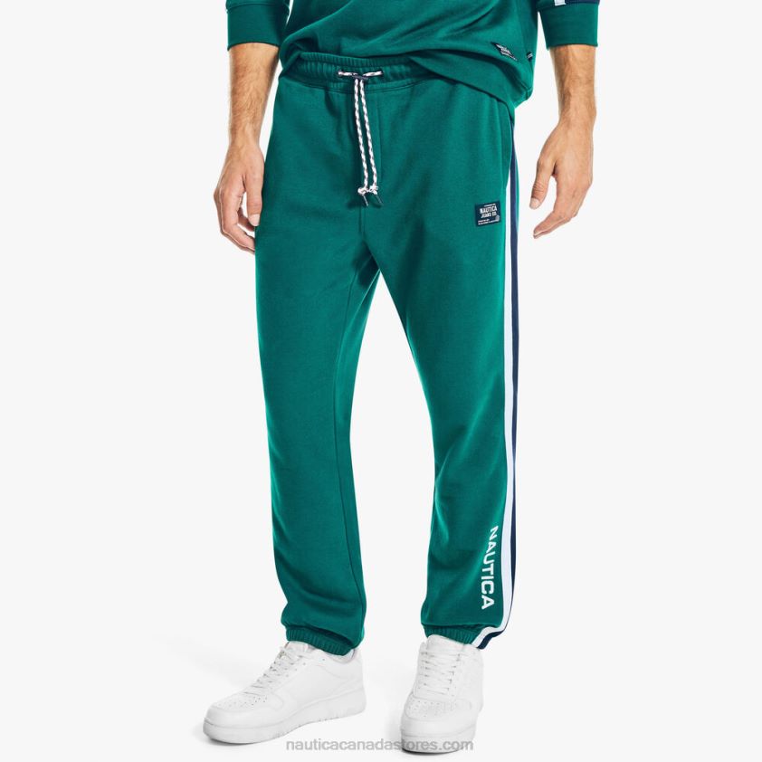 Big & Tall Sustainably Crafted Colorblock Pant Nautica Men Cosmic Fern R260HV608