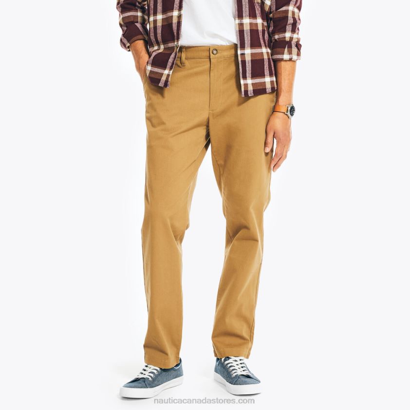 Classic Fit Deck Pant Nautica Men Oyster Brown R260HV599