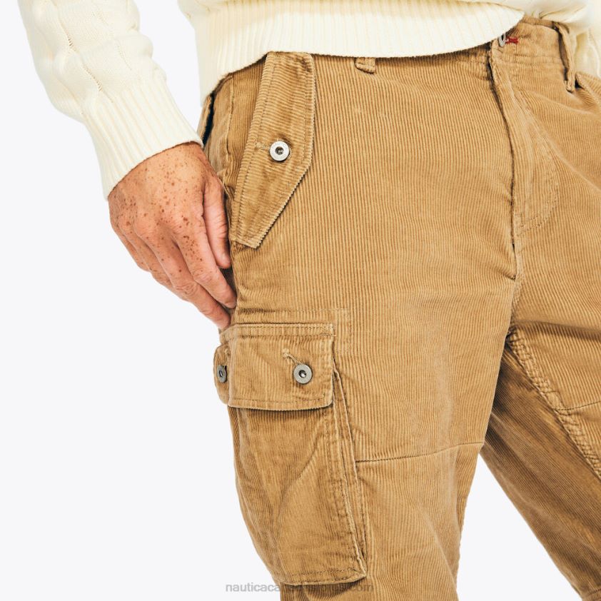 Corduroy Cargo Jogger Nautica Men Tuscany Tan R260HV637