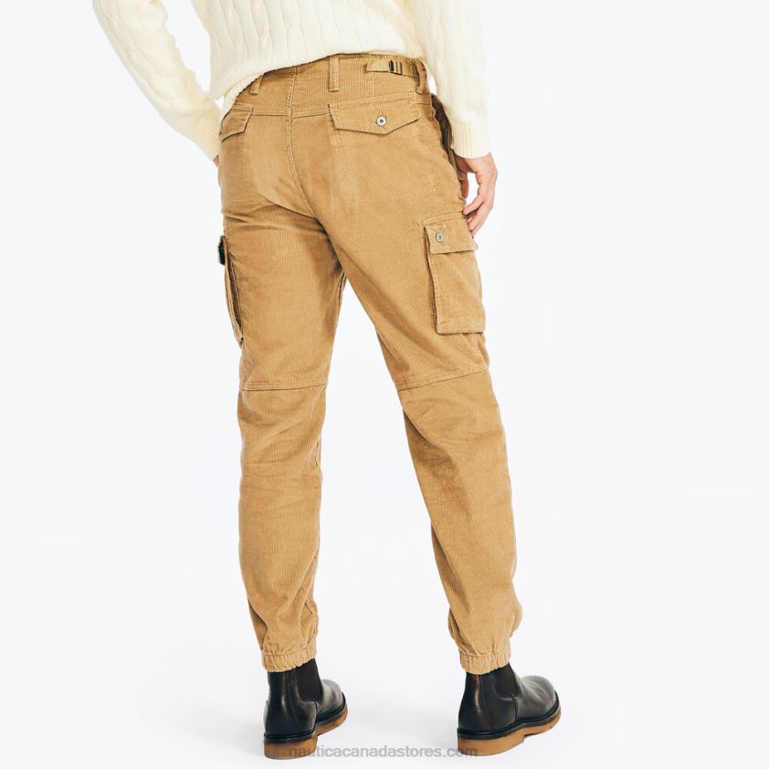 Corduroy Cargo Jogger Nautica Men Tuscany Tan R260HV637