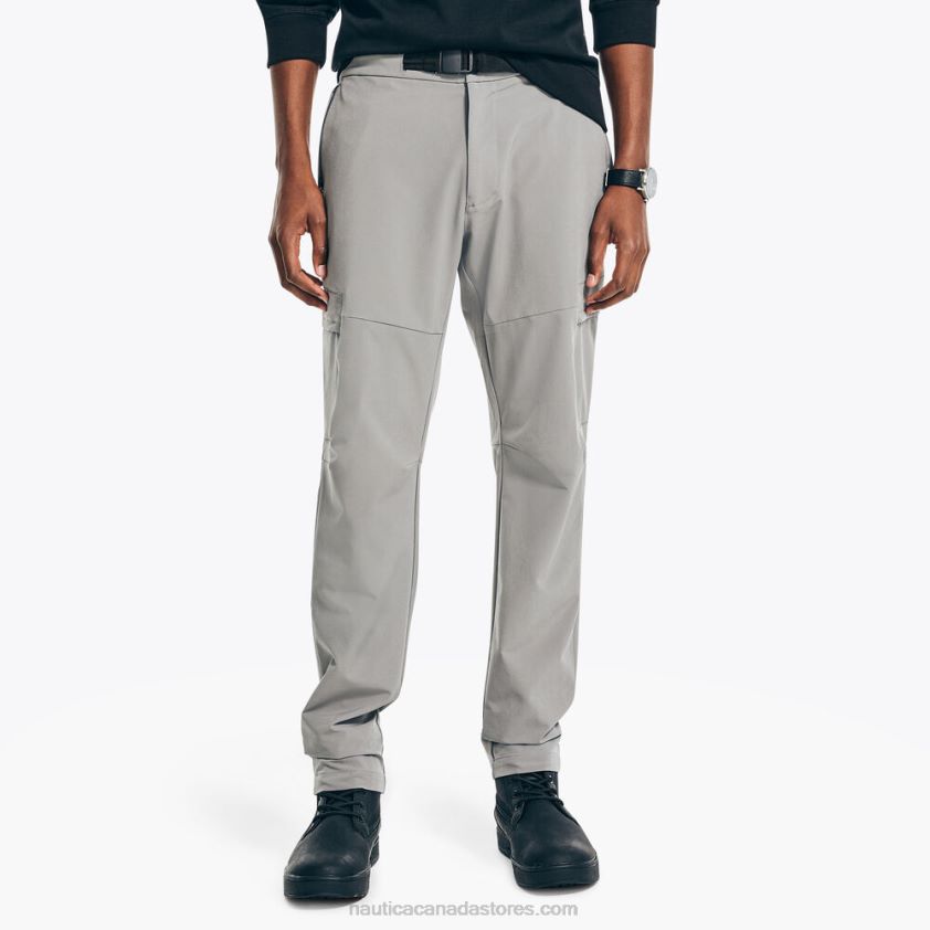 Navtech Slim Fit Utility Pant Nautica Men Pewter Grey R260HV43