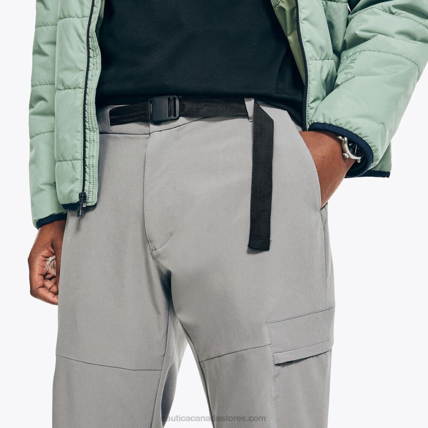 Navtech Slim Fit Utility Pant Nautica Men Pewter Grey R260HV43
