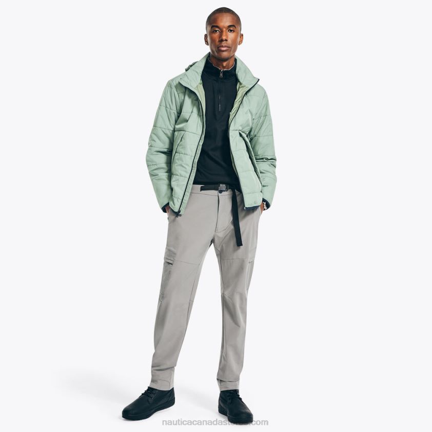 Navtech Slim Fit Utility Pant Nautica Men Pewter Grey R260HV43