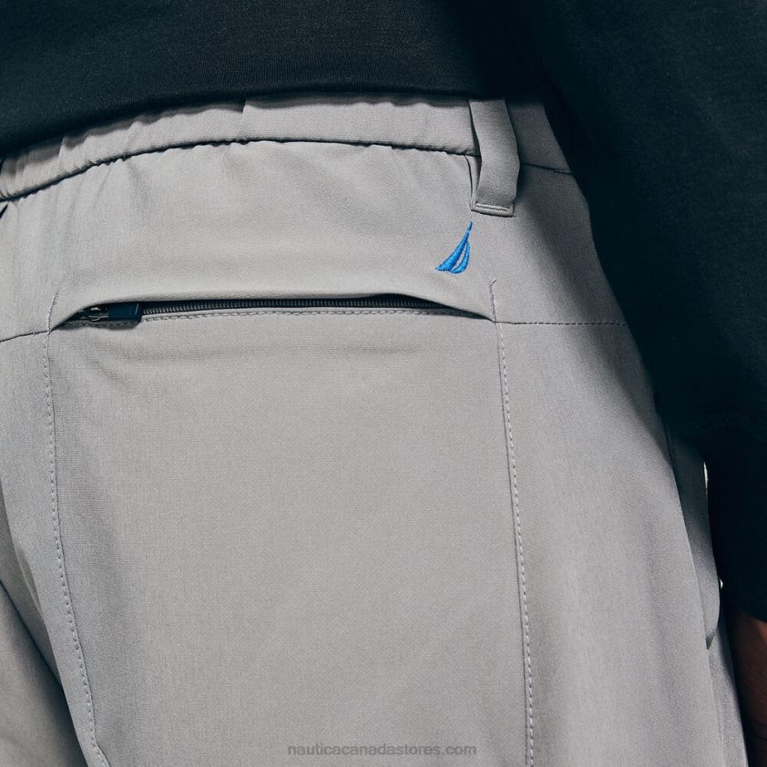 Navtech Slim Fit Utility Pant Nautica Men Pewter Grey R260HV43