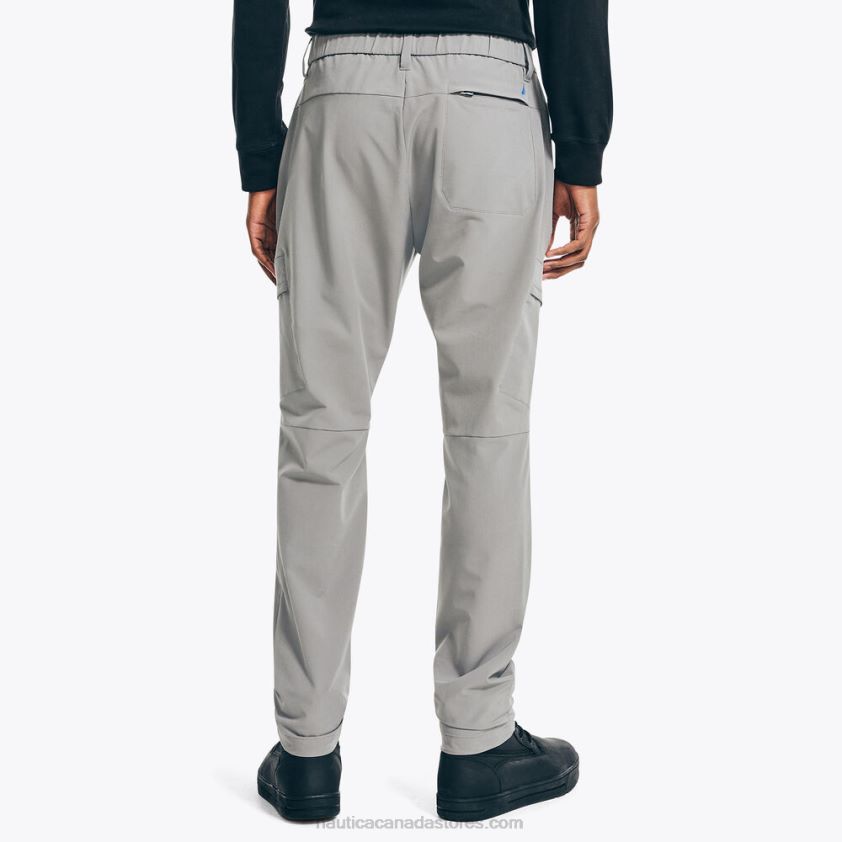Navtech Slim Fit Utility Pant Nautica Men Pewter Grey R260HV43