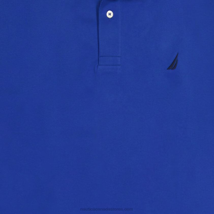 Big & Tall Classic Fit Performance Deck Polo Nautica Men Aqua Sky R260HV630