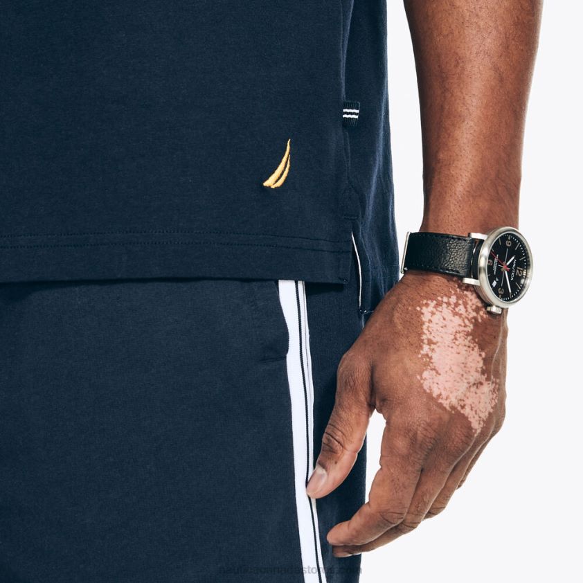 Big & Tall Sustainably Crafted Classic Fit Rugby Polo Nautica Men Navy R260HV413