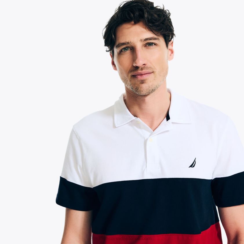 Classic Fit Colorblock Polo Nautica Men Nautica Red R260HV11
