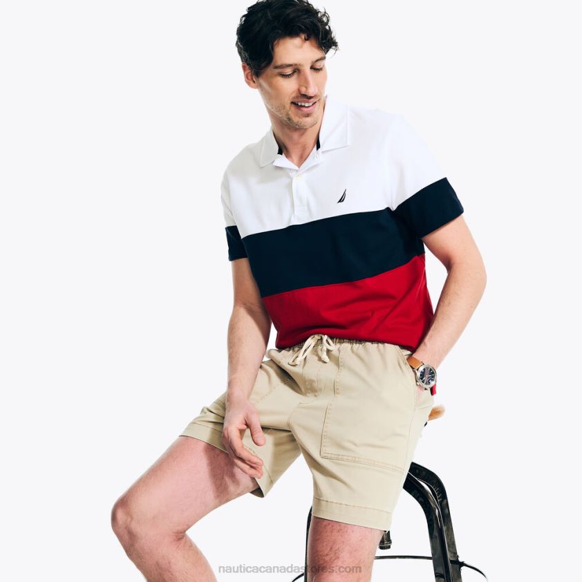 Classic Fit Colorblock Polo Nautica Men Nautica Red R260HV11