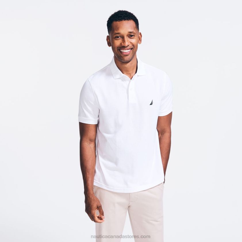 Classic Fit Deck Polo Nautica Men Bright White R260HV6