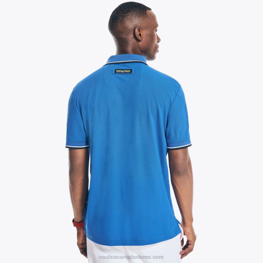Competition Sustainably Crafted Classic Fit Polo Nautica Men Bright Cobalt R260HV603