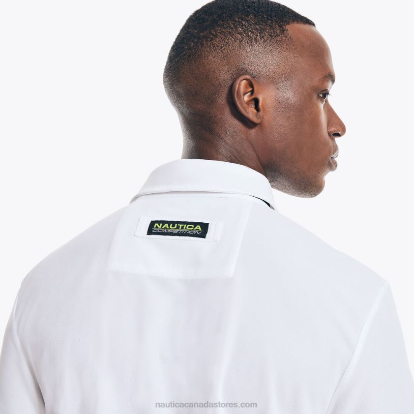 Competition Sustainably Crafted Classic Fit Polo Nautica Men Bright White R260HV497