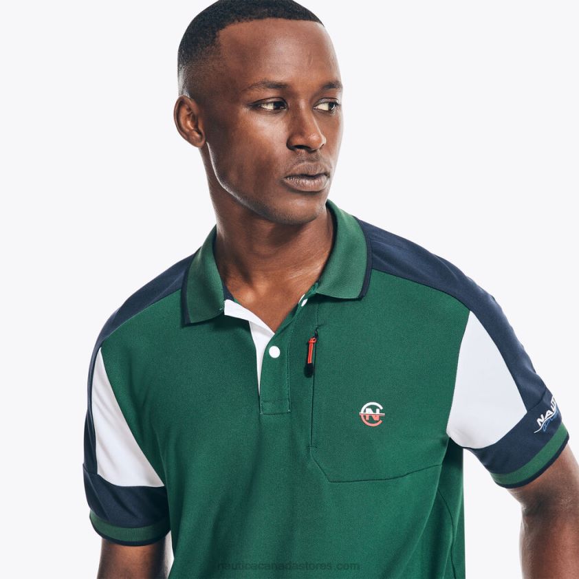 Competition Sustainably Crafted Classic Fit Polo Nautica Men Cosmic Fern R260HV476