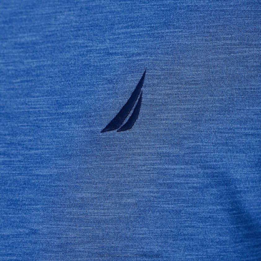 Navtech Classic Fit Polo Nautica Men Stellar Blue Heather R260HV7