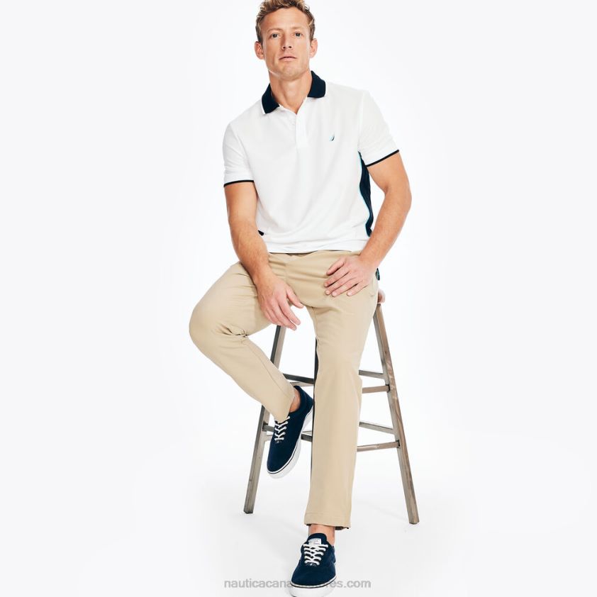 Navtech Sustainably Crafted Classic Fit Polo Nautica Men Bright White R260HV588