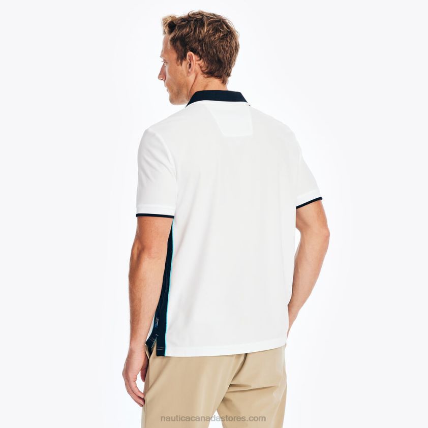 Navtech Sustainably Crafted Classic Fit Polo Nautica Men Bright White R260HV588