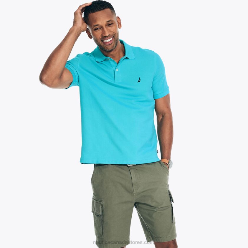 Sustainably Crafted Classic Fit Polo Nautica Men Star Sapphire R260HV32
