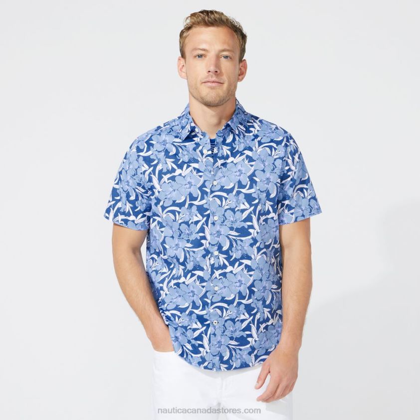 Big & Tall Navtech Floral Print Shirt Nautica Men Limoges R260HV668