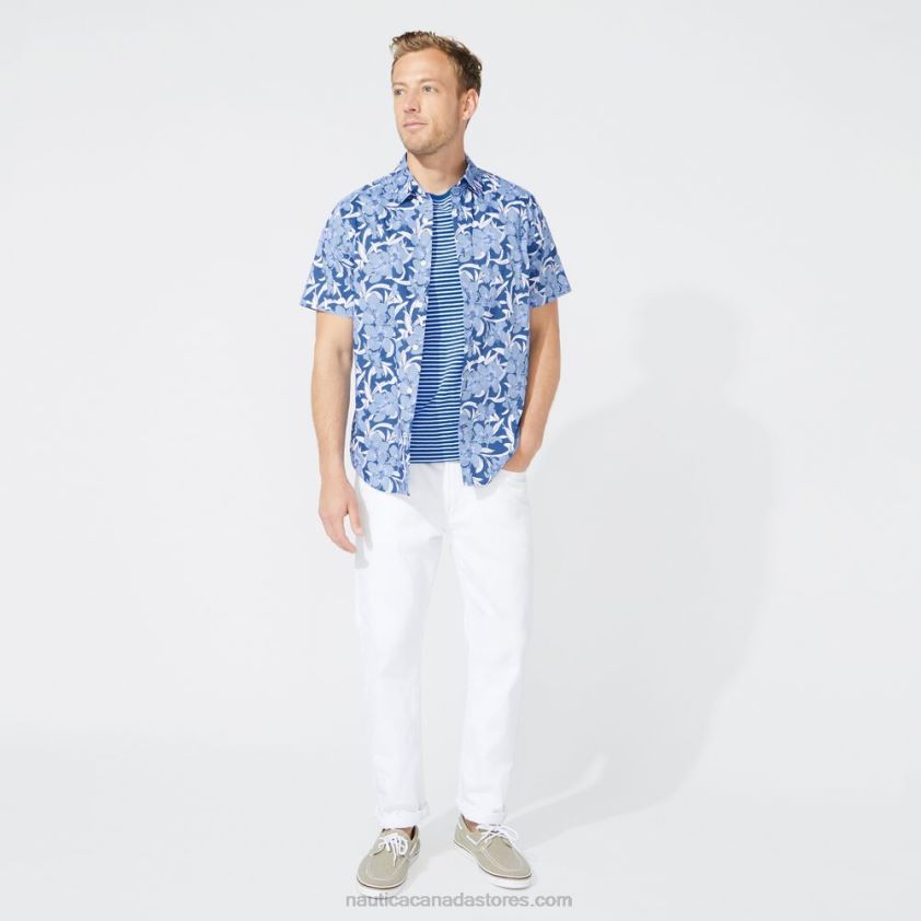 Big & Tall Navtech Floral Print Shirt Nautica Men Limoges R260HV668