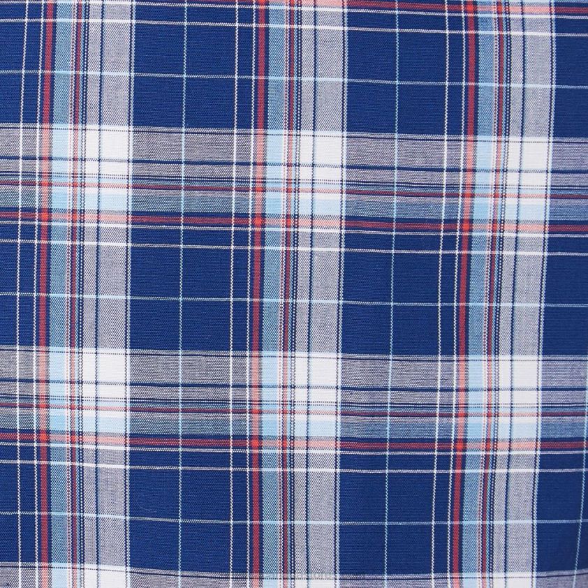 Big & Tall Plaid Short Sleeve Shirt Nautica Men Blue Depths R260HV192