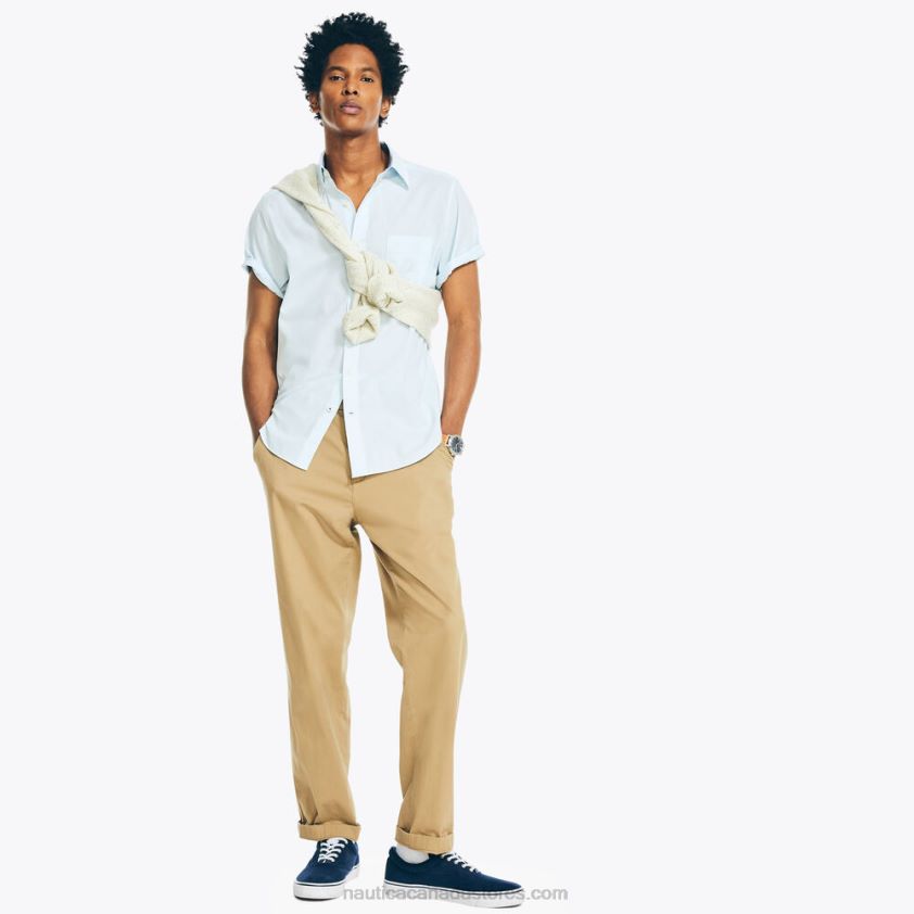 Big & Tall Solid Oxford Shirt Nautica Men Sea Mist R260HV518