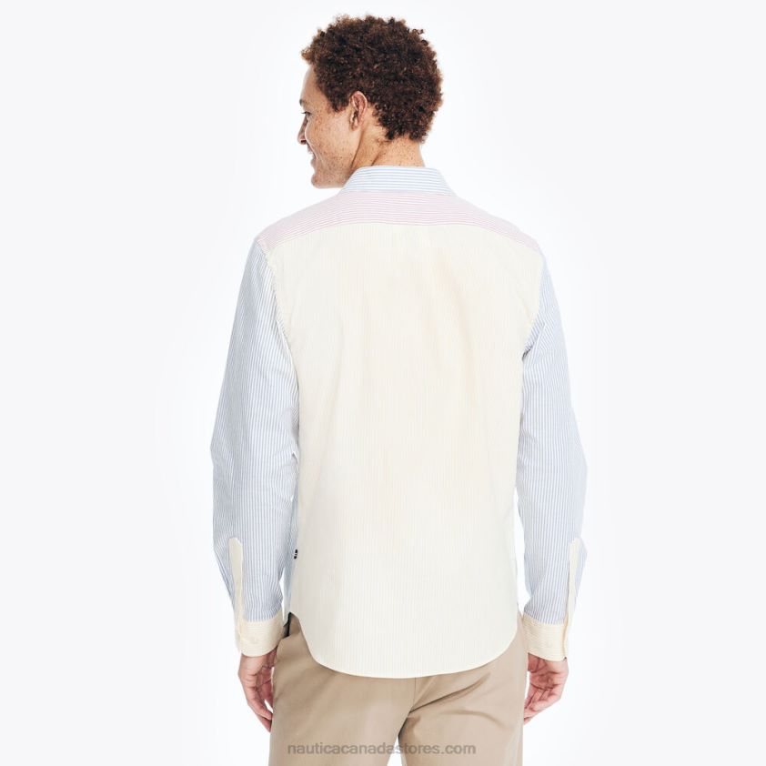 Striped Oxford Shirt Nautica Men Nite Sea Heather R260HV248