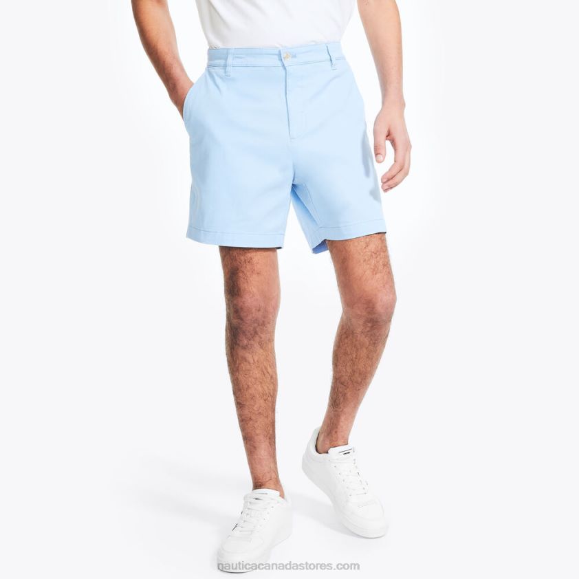 6" Deck Short Nautica Men Azure Blue R260HV556