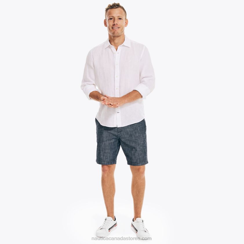 8.5\" Chambray Short Nautica Men Sinker Blue Denim Wash R260HV644